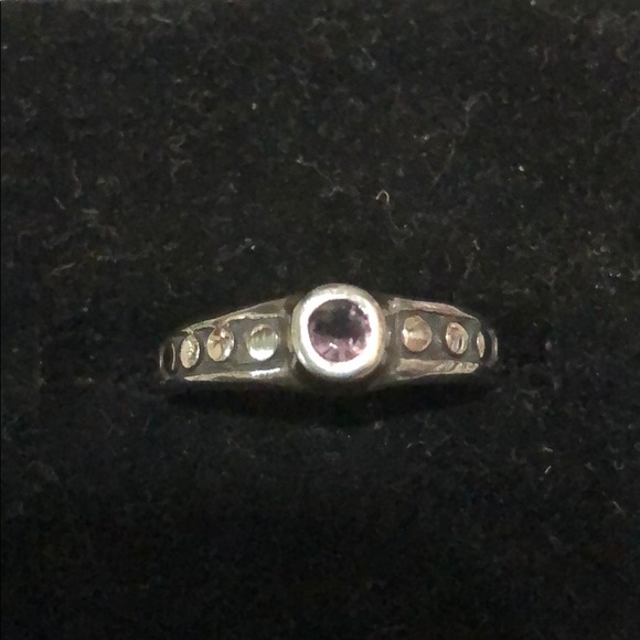 .925 sterling silver solid midi adjustable ring - Picture 1 of 2